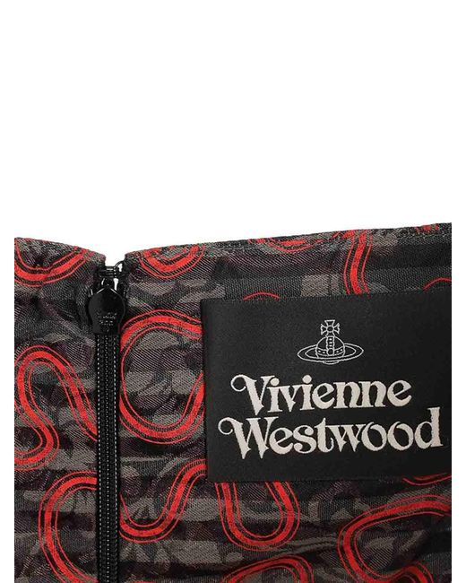 Vivienne Westwood Purple Panther Sleeveless Dress