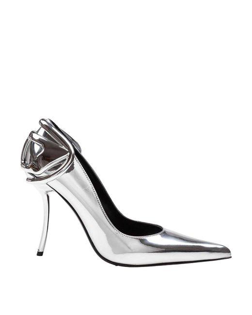 DIESEL Metallic Stilettos D-Ten Half