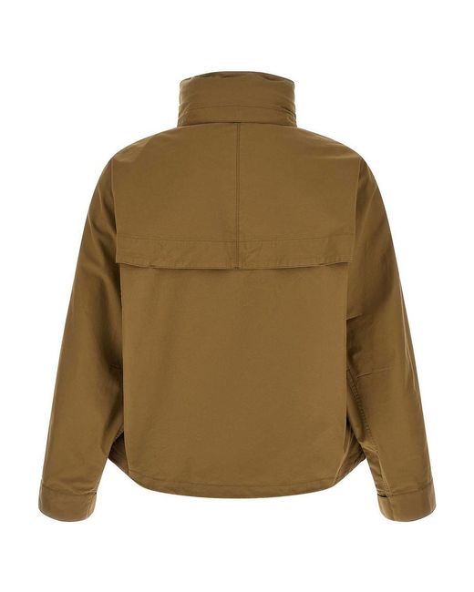 Lemaire Green 'Short Rain' Parka for men