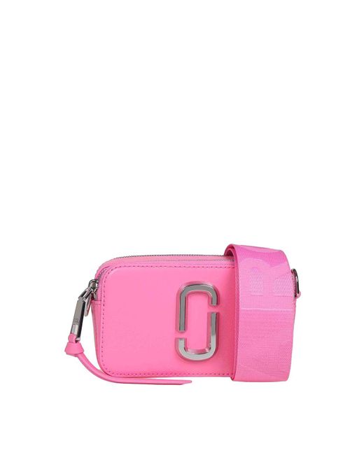 Marc Jacobs Pink Leather Snapshot