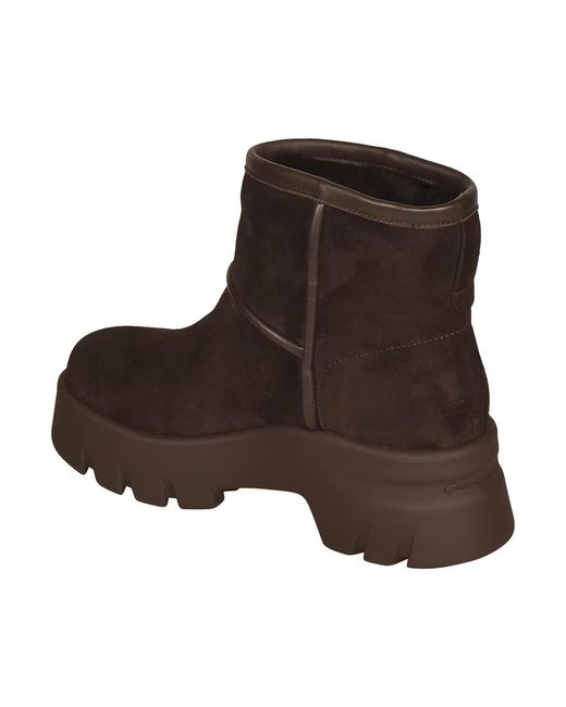 Gianvito Rossi Brown Ankle Boots