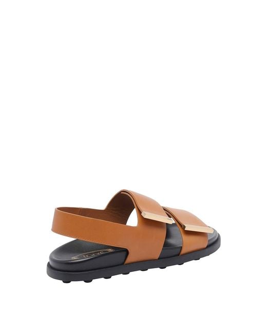 Tod's White Sandals
