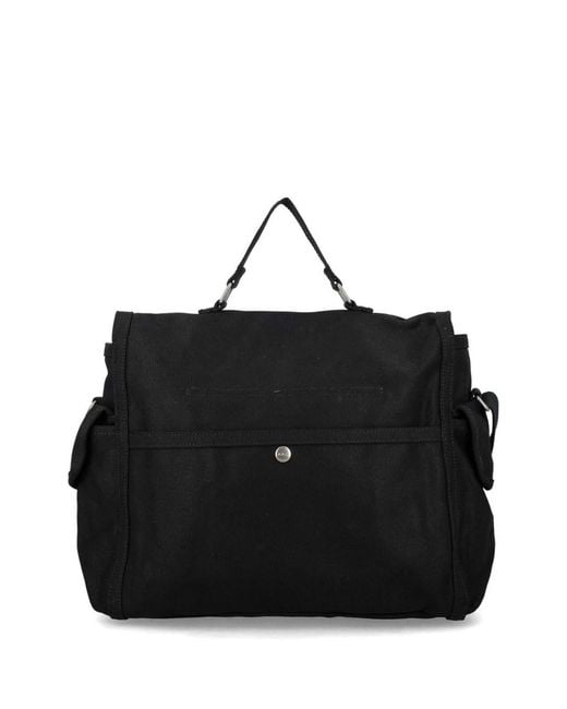 A.P.C. Black Cotton Beanie Cap for men