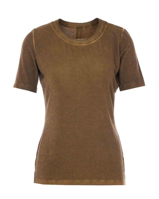 Uma Wang Brown Tir Top