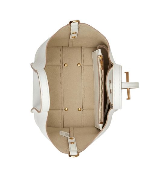 Tod's White Amanda Tote Mini