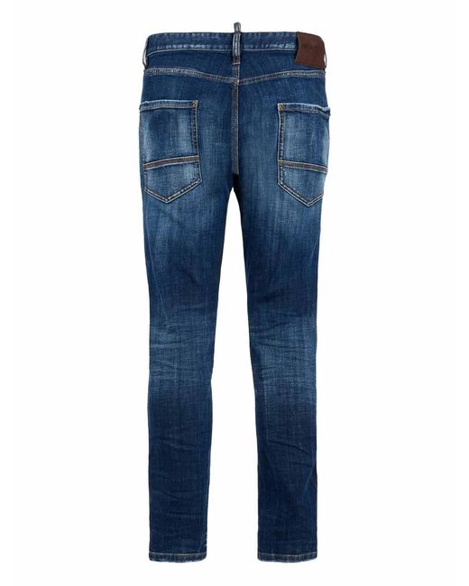 DSquared² Blue Pants for men