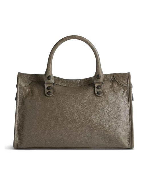 Balenciaga Brown Le City S Arena Storico Top-Handle Bag