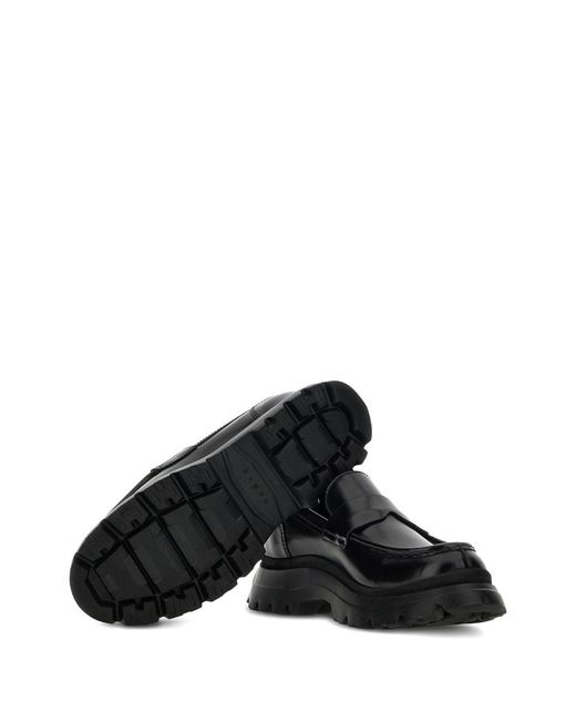 Hogan Black Mocassini Chunky H692 for men