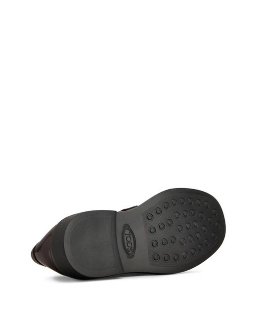 Tod's Black Loafers
