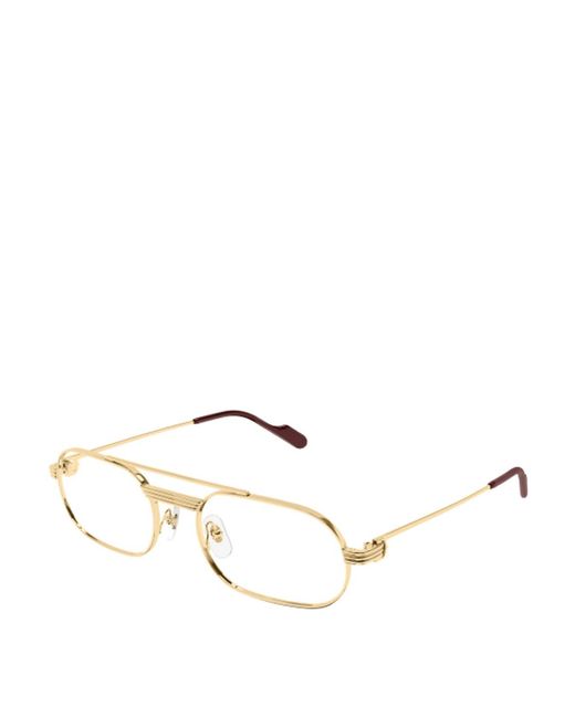 Cartier White Glasses for men
