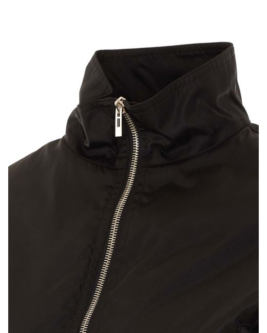 Alaïa Black Belted Bomber