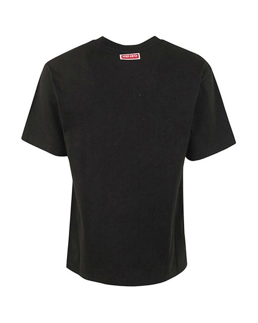 KENZO Black Tiger Varsity Classic T-shirt for men