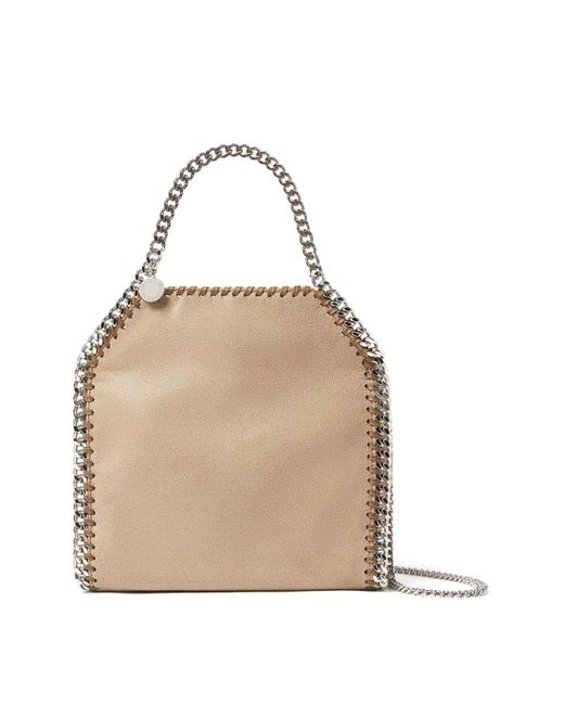 Stella McCartney Natural Mini Falabella Tote Bag