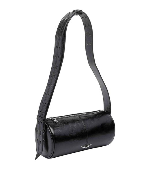 Zadig & Voltaire Black Le Roudoudou Vintage Shoulder Bag
