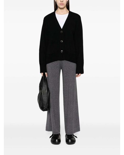 Lisa Yang Black Danni Cashmere Cardigan