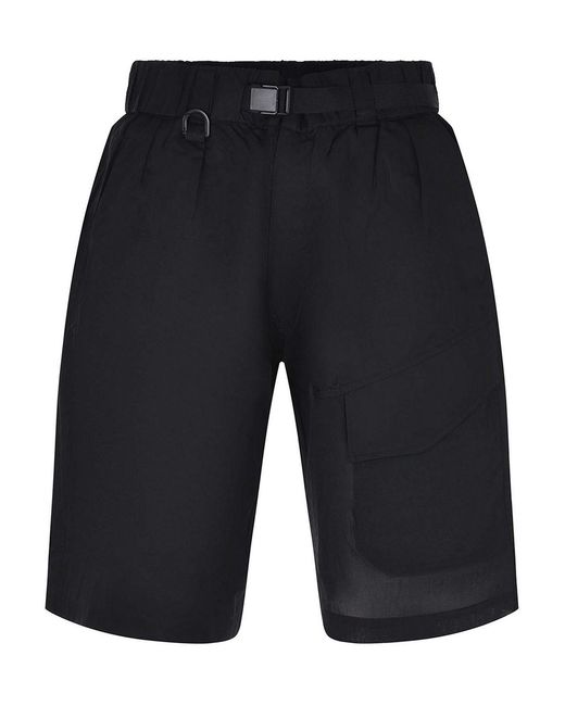 Y-3 Blue Bermuda Made Of Polyester for men