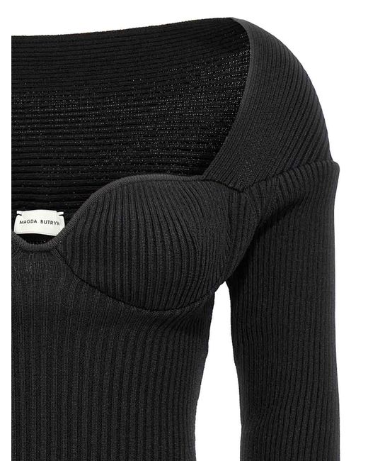 Magda Butrym Black 06 Sweater