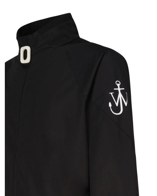 J.W. Anderson Black Sports Jacket With Zip for men