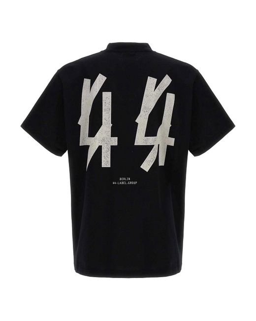 44 Label Group Black T-shirt Guestlist/berlin Sub for men