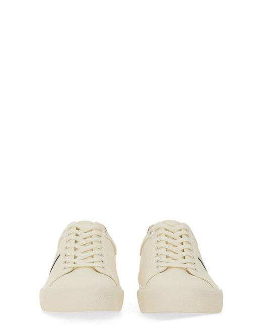 Boss White Leather Sneaker for men