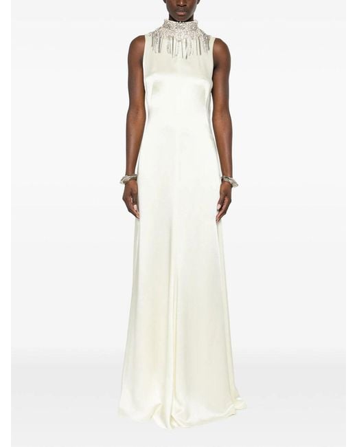McQueen White Dress