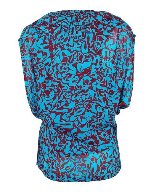 Camicetta Clematide di Dries Van Noten in Blue