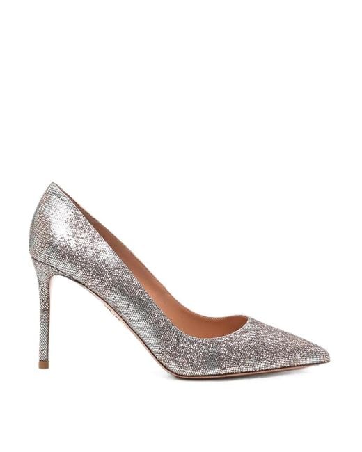 Aquazzura White Purist Pump T 085