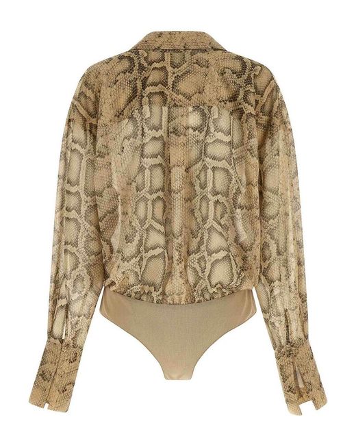 ANDAMANE Natural Paloma Bodysuit