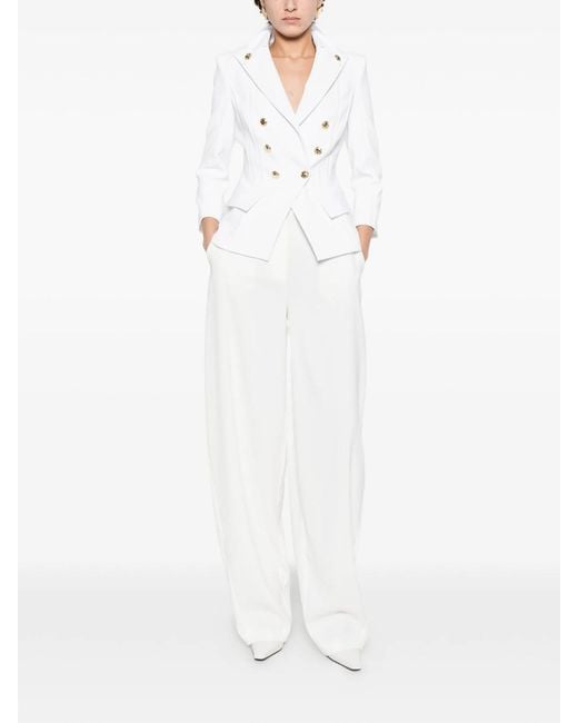 Elisabetta Franchi White Jacket