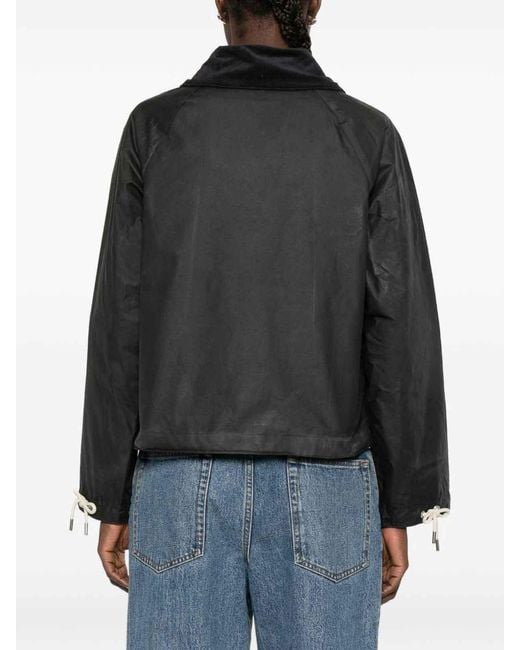Barbour Black Ribbed Jacket