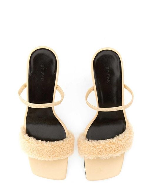By Far Natural Ada" Sandals