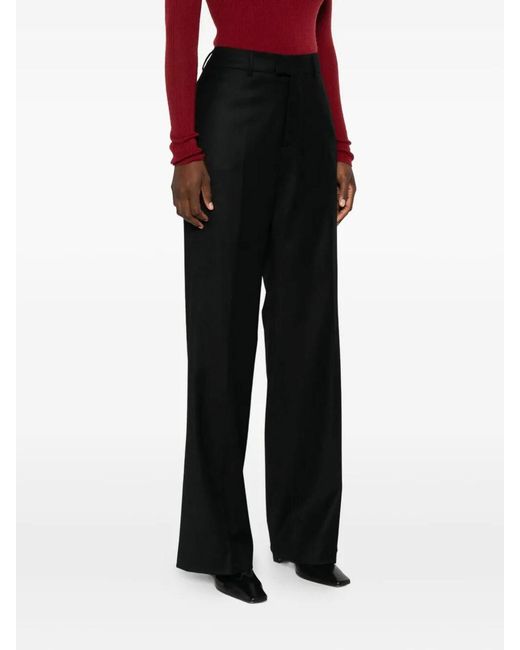 Berwich Black Palazzo Pants