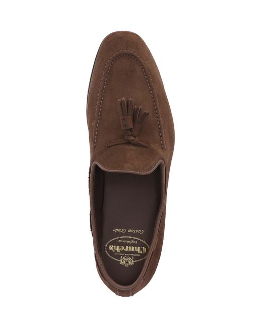 Church's Brown Leather Loafers for men