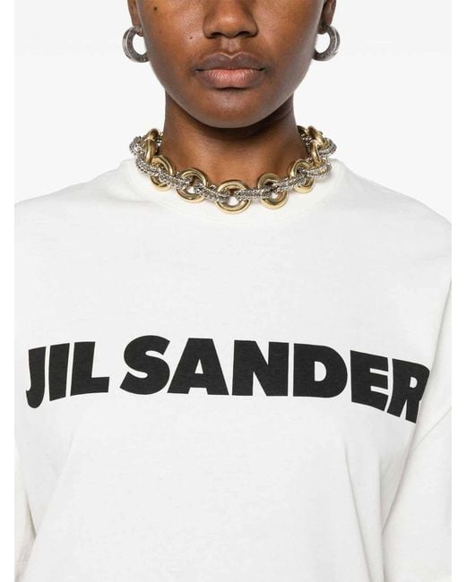 Jil Sander Multicolor Round Neck