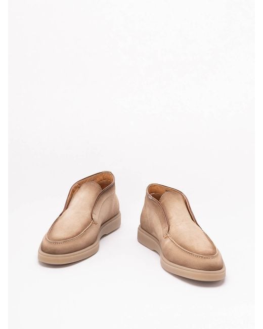 Santoni Brown 'Digits' Lace Up for men