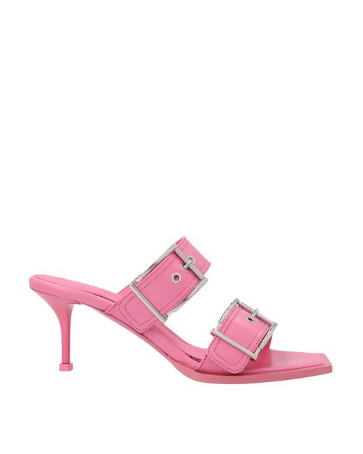 McQueen Pink Punk Sandals