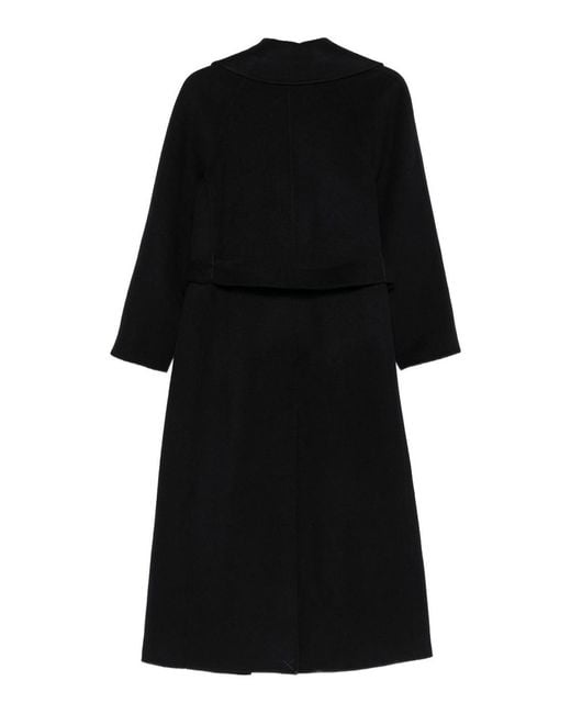 Paltò Black Paola Wool Coat