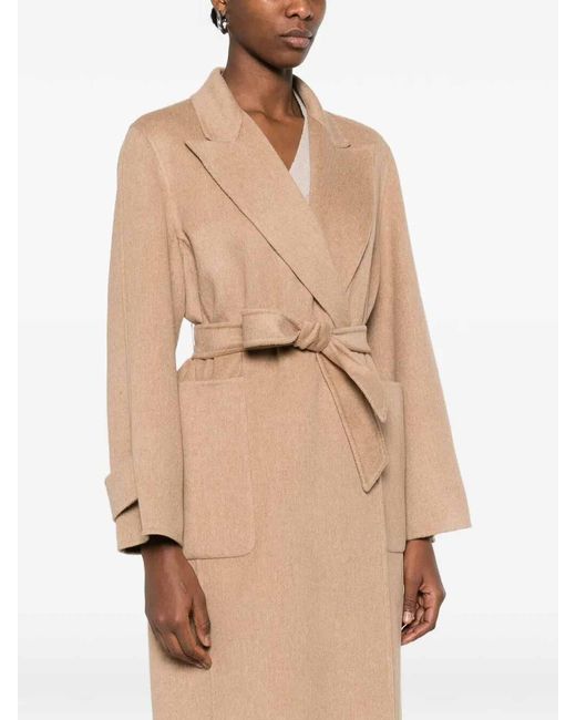 Max Mara Natural 'Ribelle' Coat