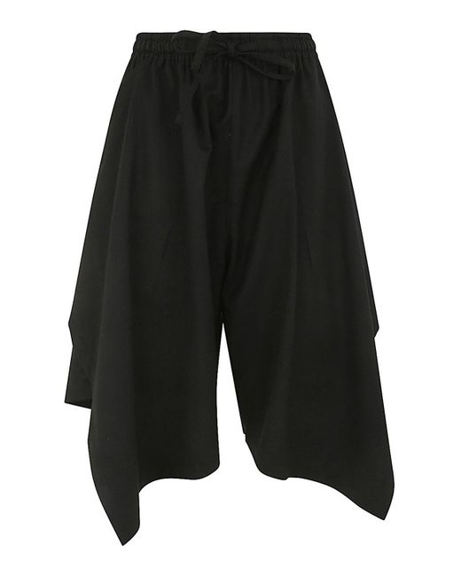 Y-3 Black Oversized Shorts