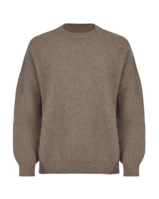 Vanisé Brown Vanis Sweater Made Of Raccoon