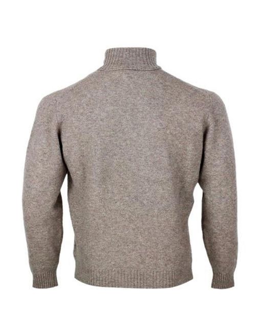 FILIPPO DE LAURENTIIS Gray Sweater for men