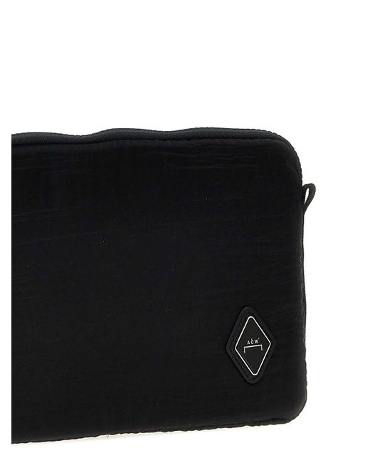 A_COLD_WALL* Black Diamond Pouch Crossbody Bag for men