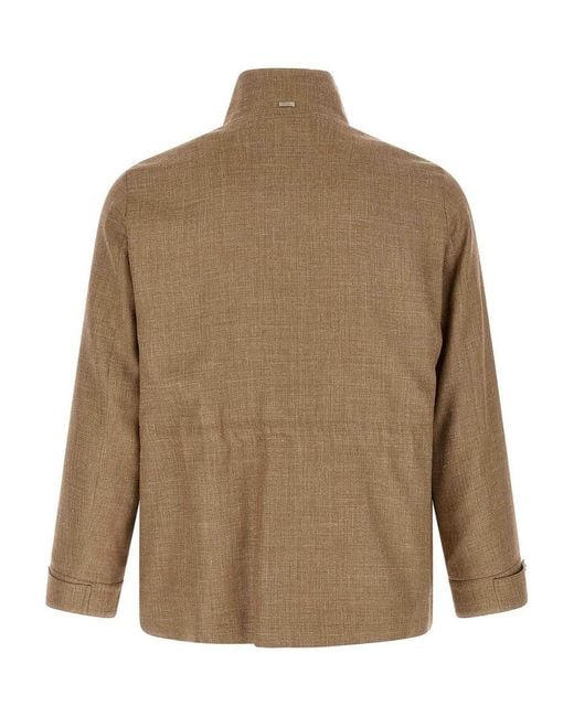 Herno Brown 'Field' Jacket