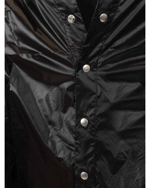 Rick Owens Black Larry Shirt for men