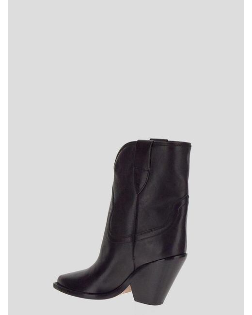 Isabel Marant Black Ankle Boots