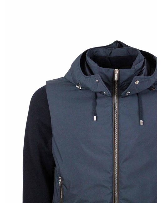 Moorer Blue Jacket for men