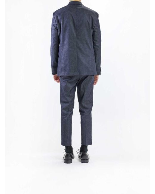 Karl Lagerfeld Blue Purpose Jacket for men