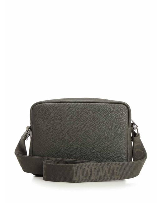 Loewe Gray Medium Messenger Bag for men