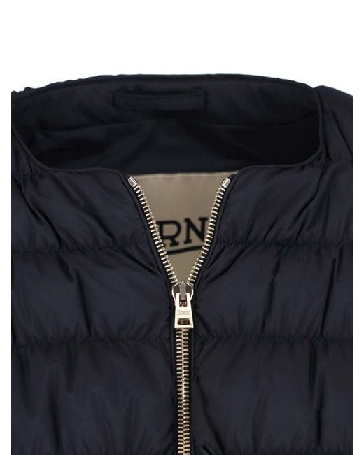 Herno Black Piumino Zip
