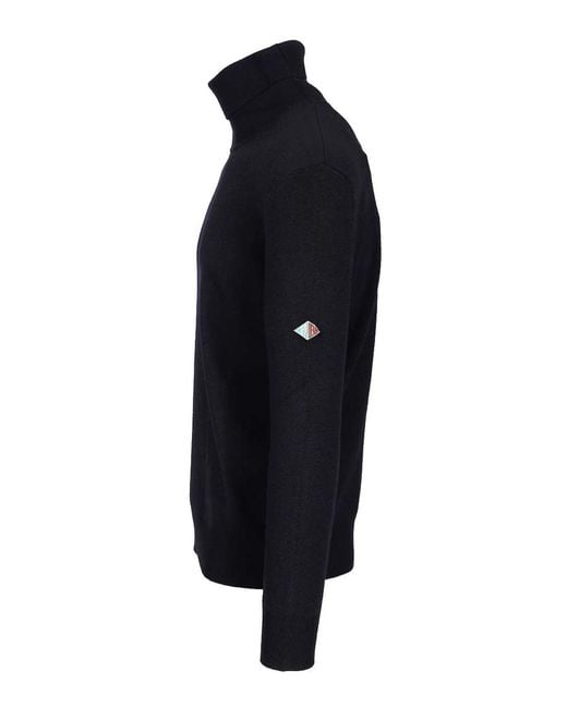 Bottega Veneta Blue Wool Turtleneck Sweater for men